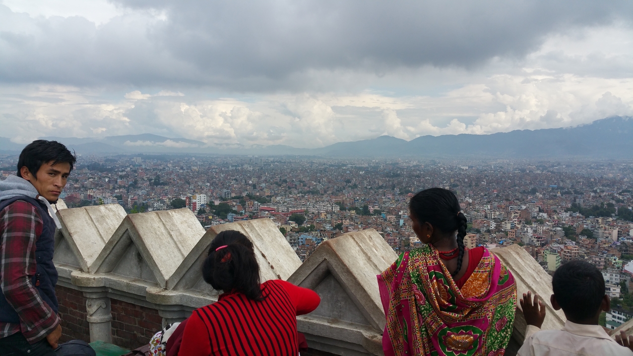 Blick vom Swayambhunath nach Nordwesten
