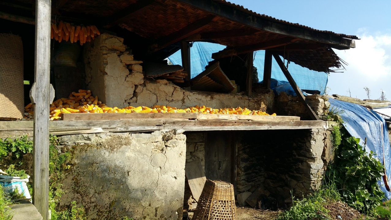oder als halb zerfallene Ruinen.
