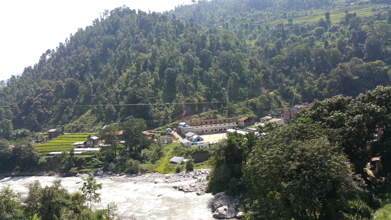 Impressionen am Wegrand vom Bus aus gesehen.
