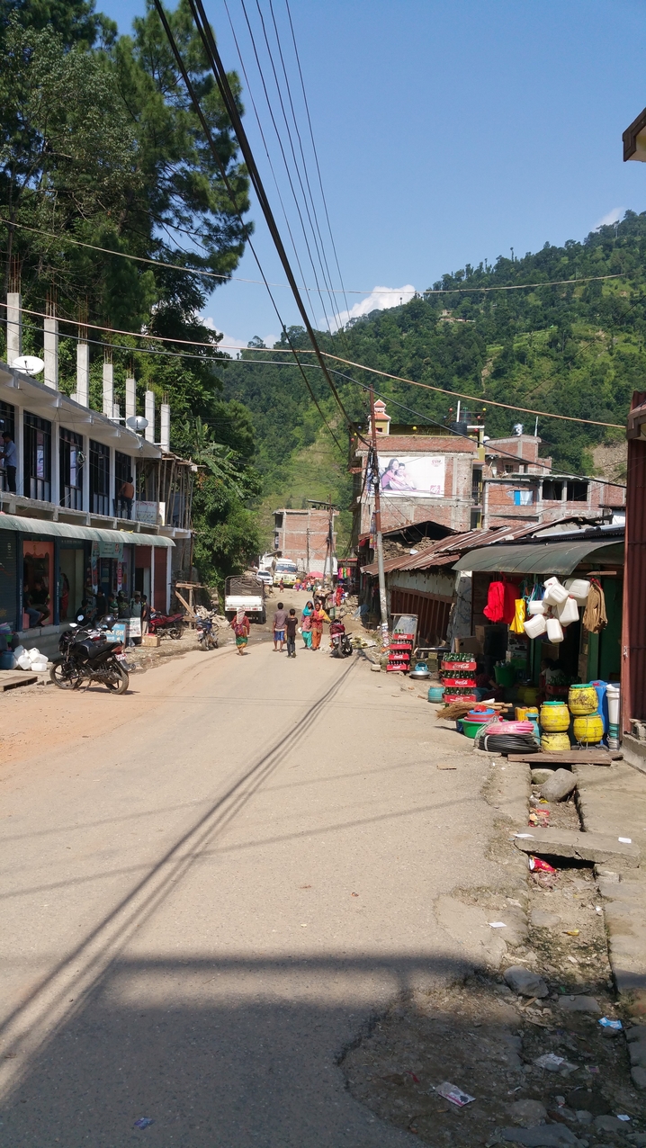Eindrücke aus Melamchi.
