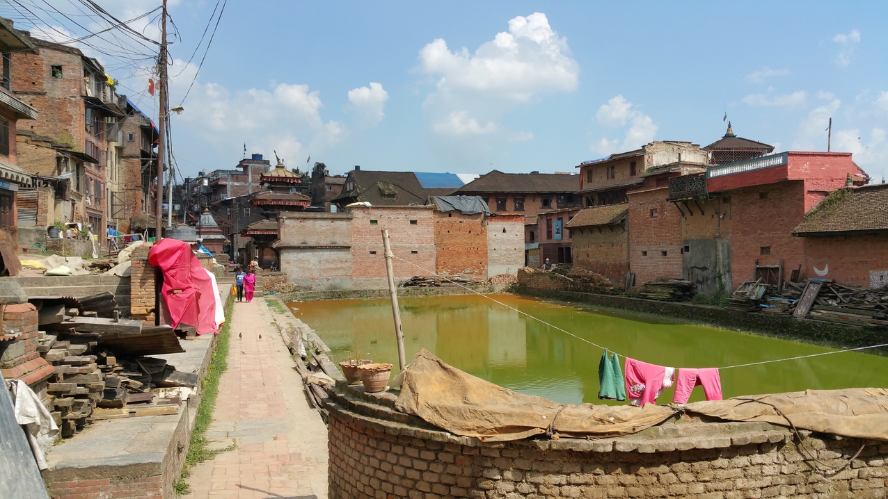 Der Salan Ganesh Pukhu ist weniger prächtig, während der ...
