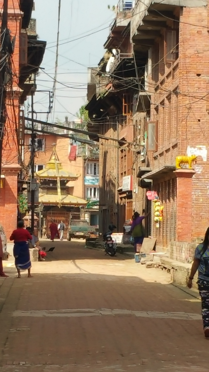 Und natürlich ist immer irgendein Tempel zu sehen. Hier ...
