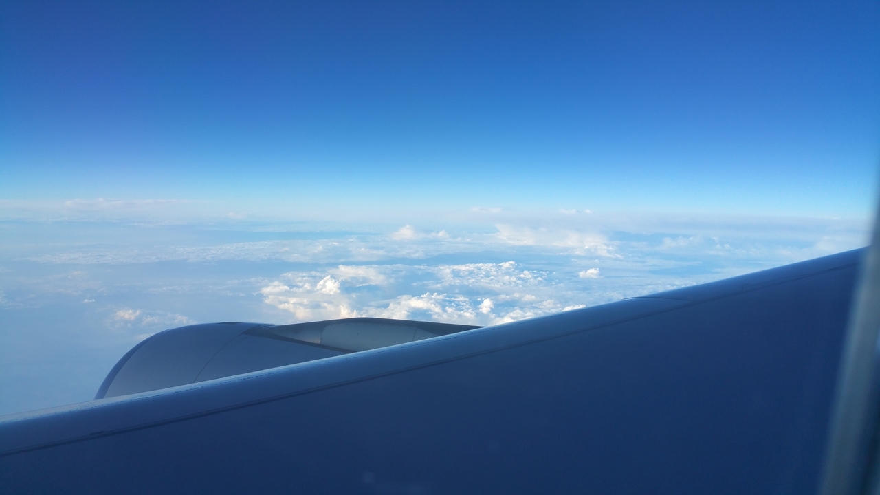 Etwa über Passau nähert sich der Flug dem Ende.
