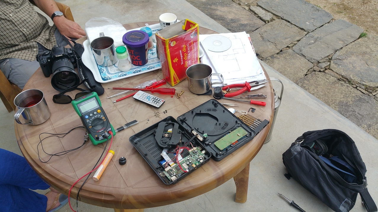 Die Elektrowerkstatt ist eröffnet.
