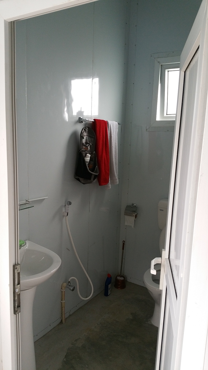 Das Bad ist der totale Luxus für die Gegend und wohl das beste Bad in ganz Helambu.
